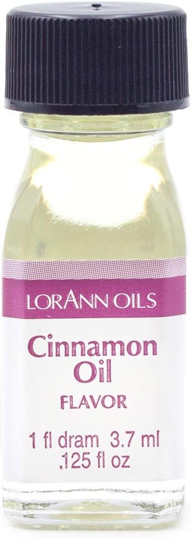 LorAnn Cinnamon Oil SS Flavor, 1 dram bottle (.0125 fl oz - 3.7ml)