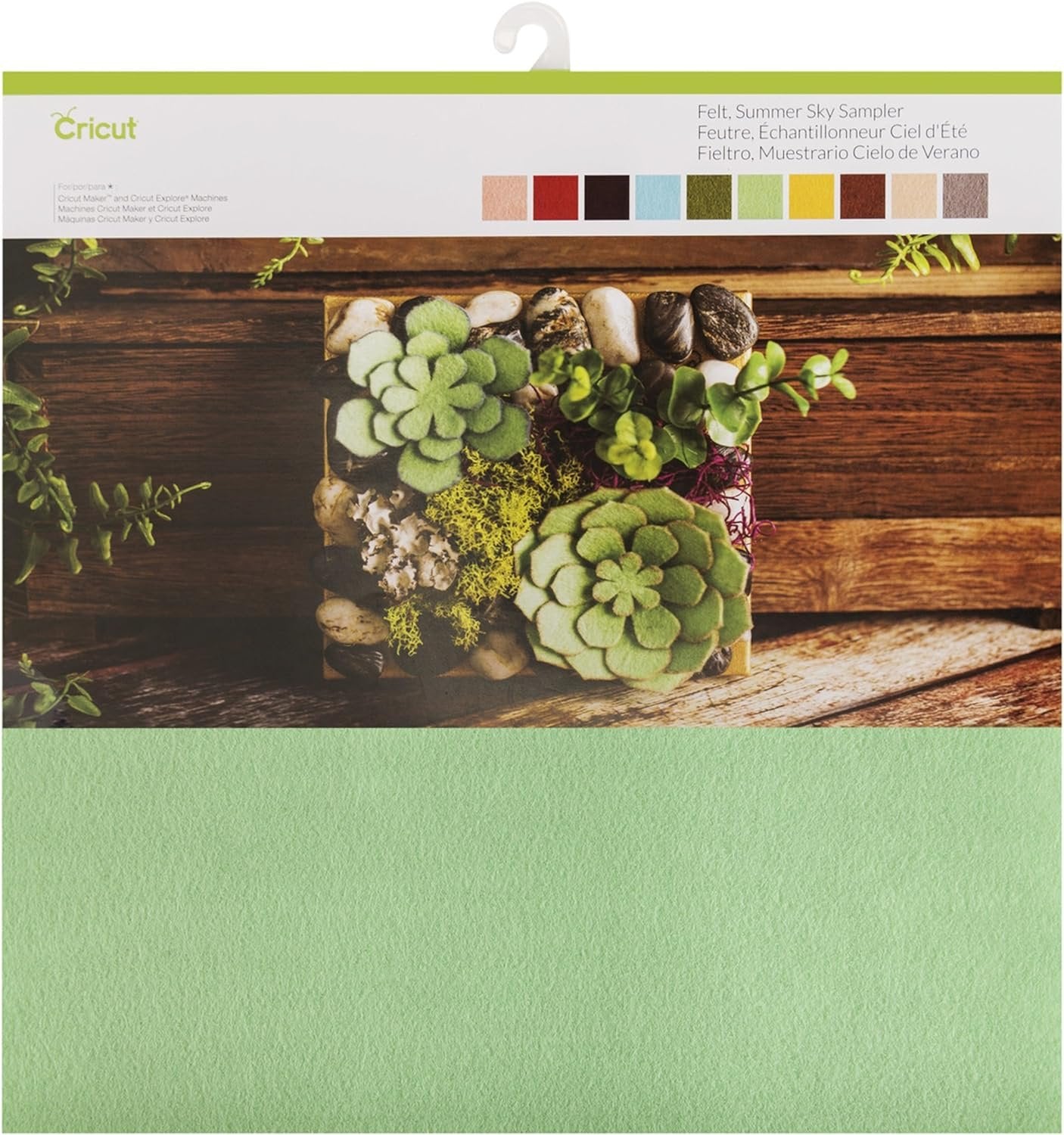 Cricut Felt Sampler, Summer Sky 12x12