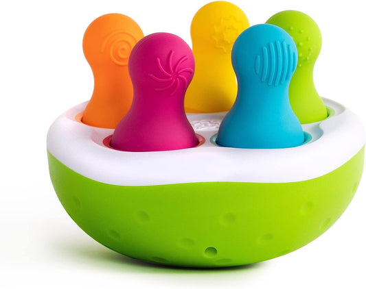Fat Brain Toys SpinnyPins - Sensory & Motor Skills Toy for Babies & Toddlers