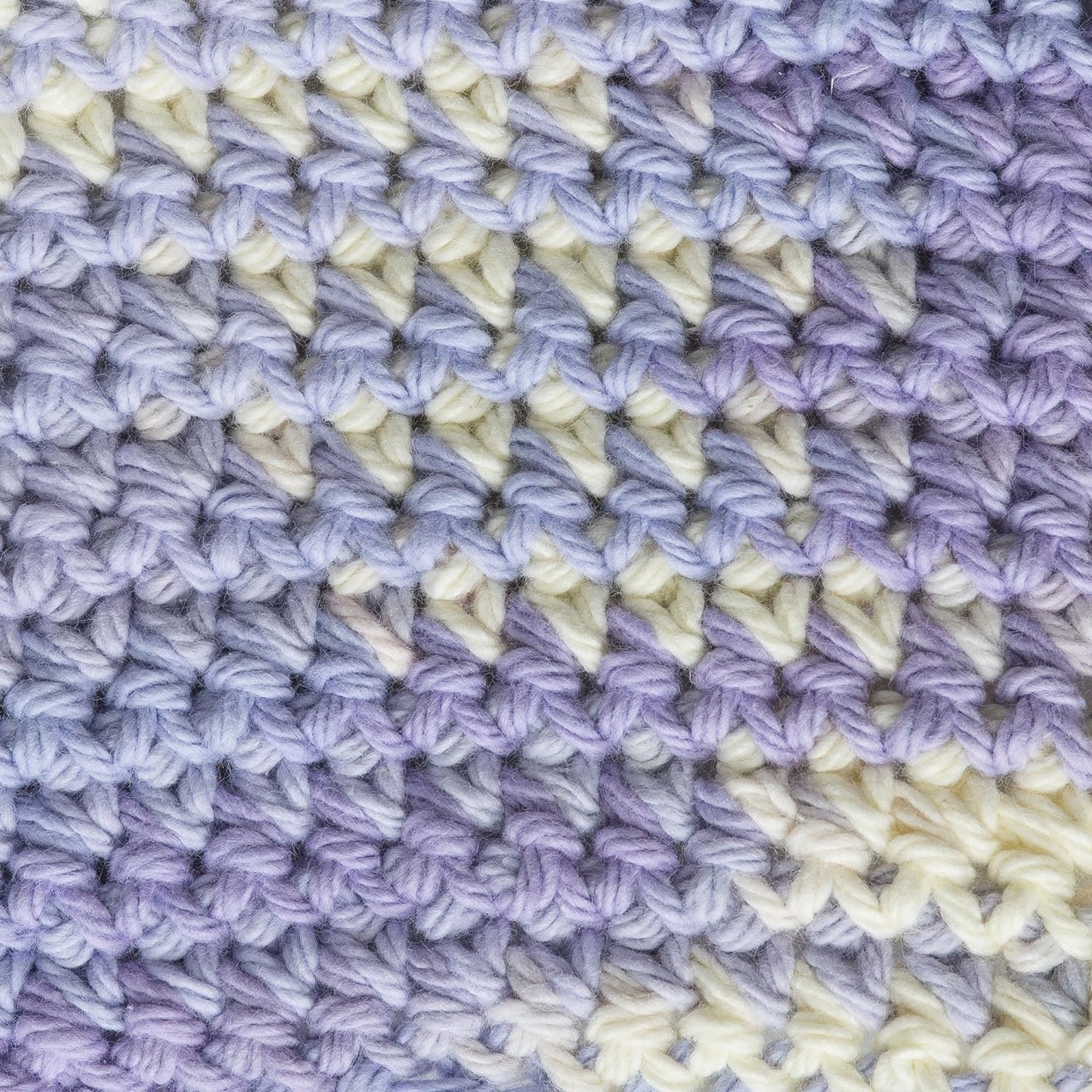 Lily Sugar 'N Cream The Original Ombre Yarn, 2oz, Gauge 4 Medium, 100% Cotton, Spring Swirl - Machine Wash & Dry