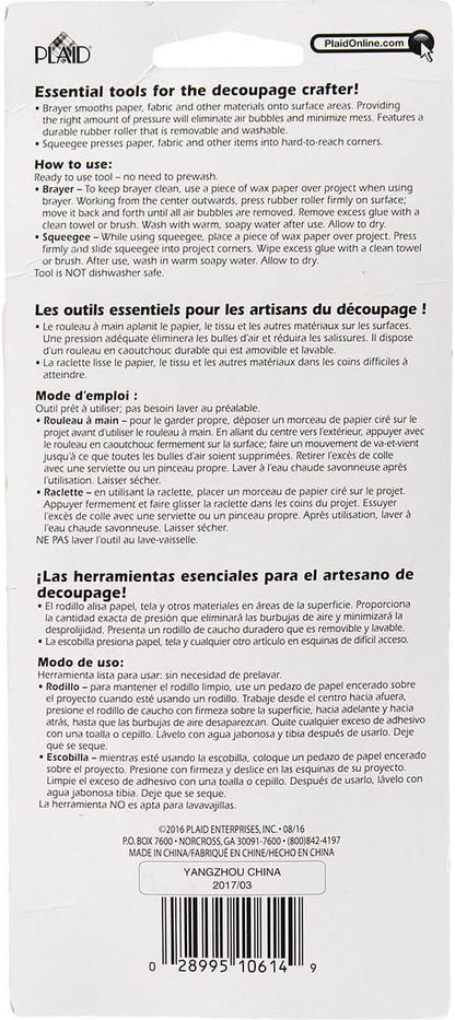 Mod Podge 2N1 Smoothing Tool, 9.5 x 6 x 2.25