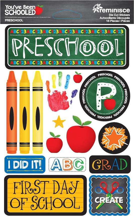 REMINISCE Been Schooled STCKRS Preschool, One Size