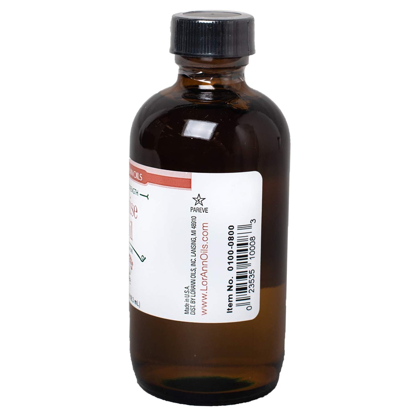 LorAnn Anise Oil SS, Natural Flavor, 4 ounce bottle