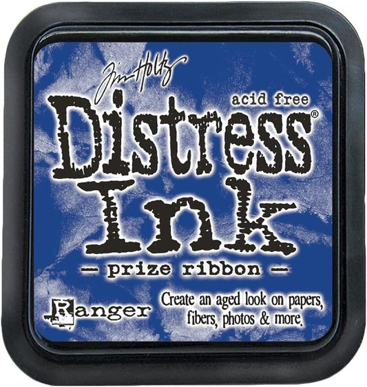 Ranger Tim Holtz - Stamp PAD DISTRS Ink Ribb, Prize Ribbon Blue