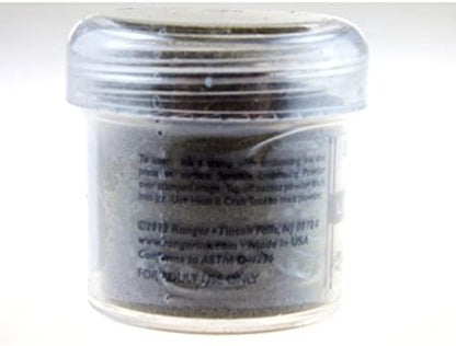 Ranger Embossing Powder, 0.6-Ounce Jar, Liquid Platinum