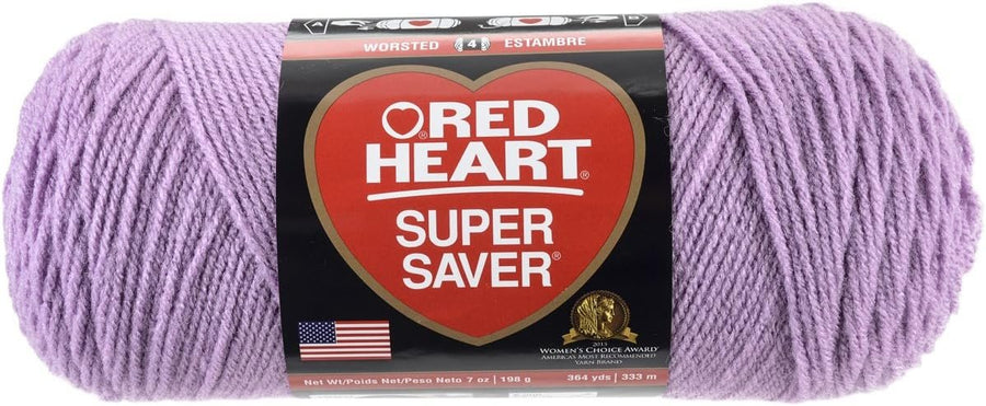 RED HEART Super Saver Yarn, Orchid