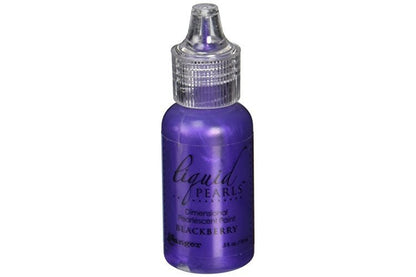 Ranger Liquid Pearls Glue, 0.5 oz, BlackBerry