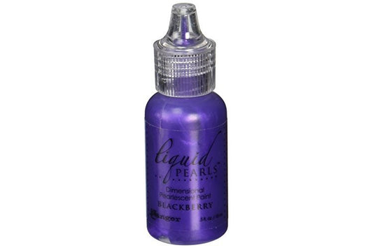 Ranger Liquid Pearls Glue, 0.5 oz, BlackBerry