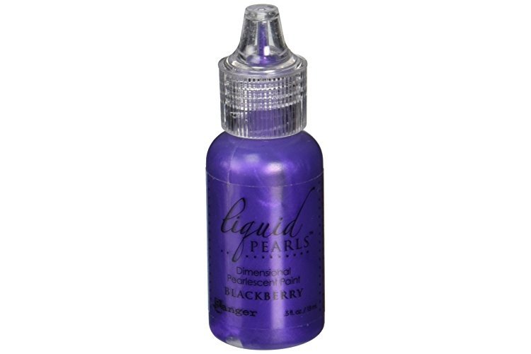 Ranger Liquid Pearls Glue, 0.5 oz, BlackBerry