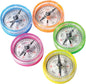 U.S. Toy Lot of 36 Assorted Color Mini Compass Toys