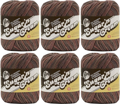 Lily Sugarn Cream Yarn Ombres (6-Pack) Terra Firma 102002-2013