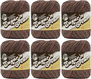 Lily Sugarn Cream Yarn Ombres (6-Pack) Terra Firma 102002-2013