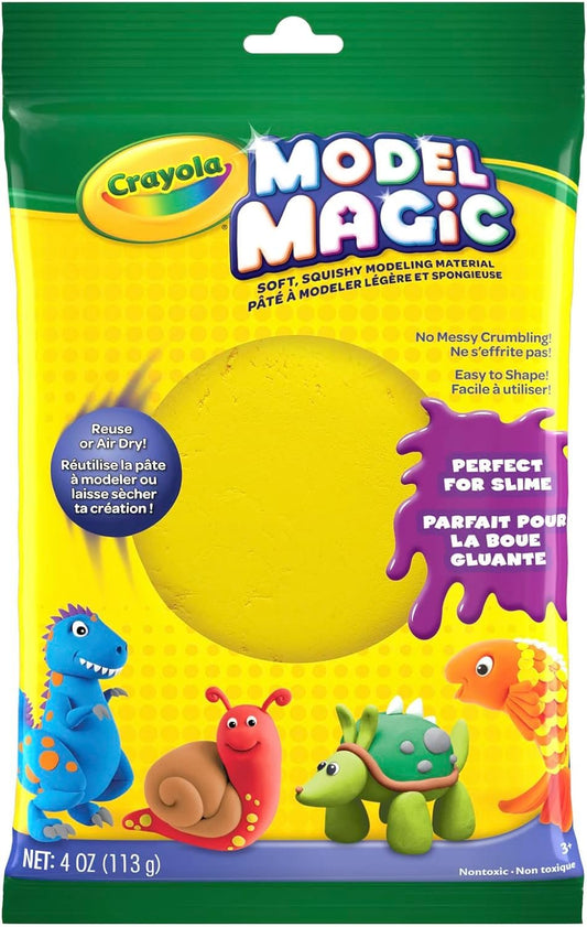Crayola Model Magic 4 oz, Yellow, 57-4434