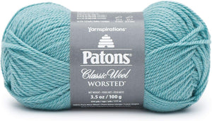 Patons Classic Wool Yarn, Teal Chalk