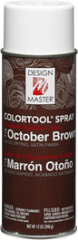 Design Master Colortool Spray Paint, 12-Ounce, October Brown