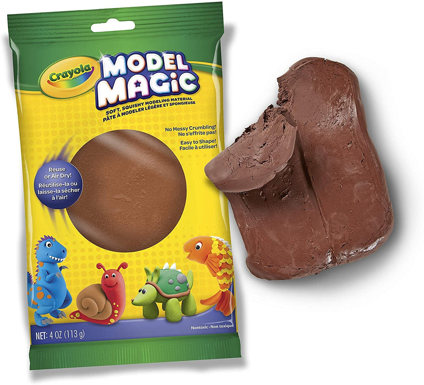 Crayola Model Magic 4-Ounce, Earth Tone