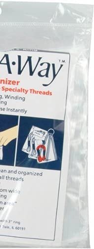 ACTION BAG Floss-A-Way Organizer, 3 by 5-Inch, 100-Pack