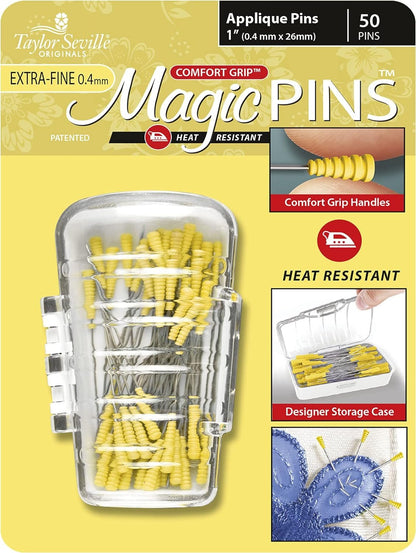 Taylor Seville Magic Pins Applique Extra Fine 50pc