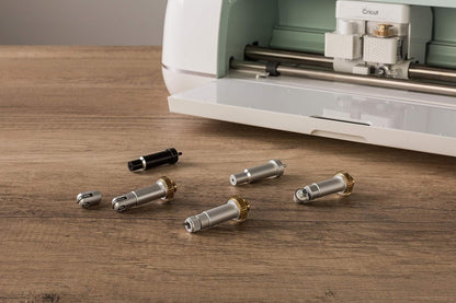 Cricut Scoring Wheel Replacement Tip, Patented Wheel Design, Up To 10X More Pressure, Crisp Creases on Basic Materials, For Personalized Crafts, Compatible with Cricut Maker Cutting Machine, Silver