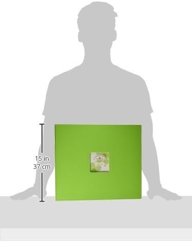 Doodlebug Design Limeade Storybook for Scrapbooking Album, 12 by 12-Inch