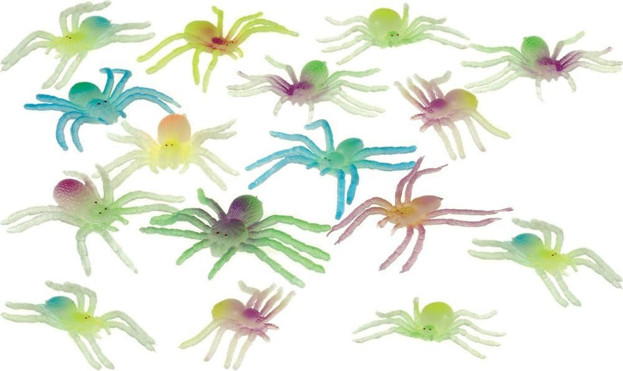 U.S. Toy Glow in The Dark Spiders