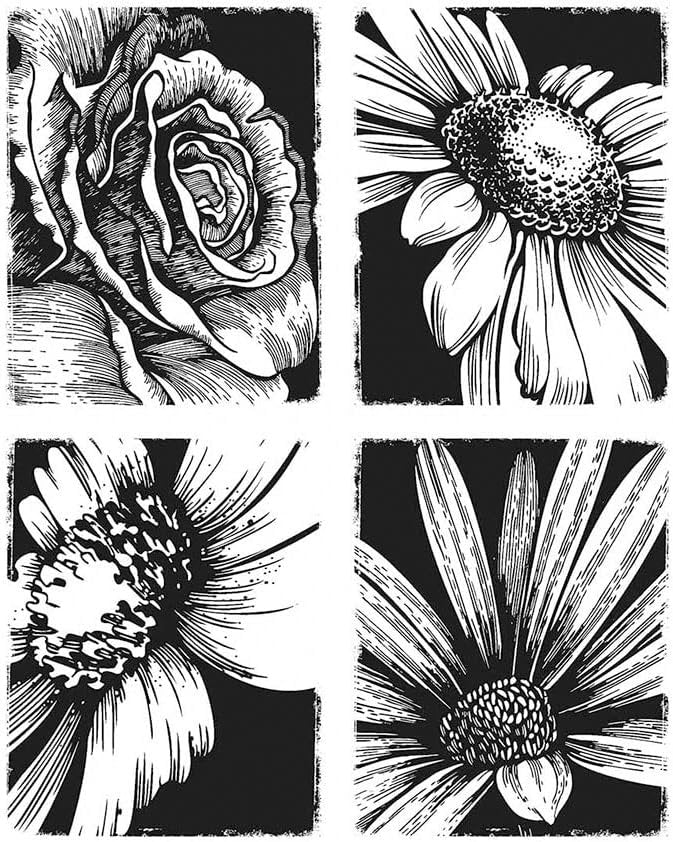 Tim Holtz Cling Mount Stamps: Bold Botanicals - CMS462 Stampers Anonymous