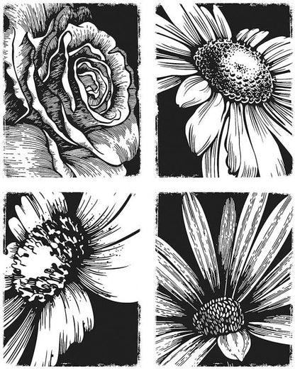 Tim Holtz Cling Mount Stamps: Bold Botanicals - CMS462 Stampers Anonymous