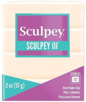 Sculpey Art Clay III, 2-Ounce, Translucent (Parent)