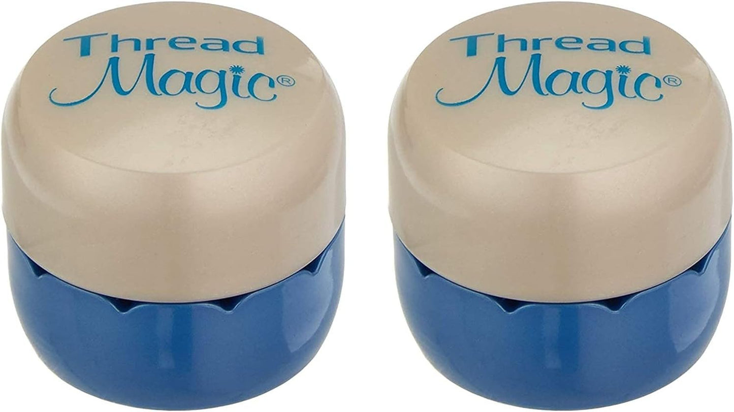 Magic Thread Round (Blue-Ivory, 2-Pack)