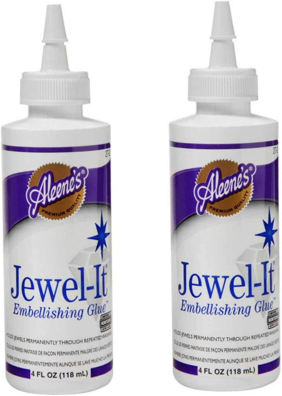 Aleenes Jewel-It Embellishing Glue 4 oz (2 Pack)