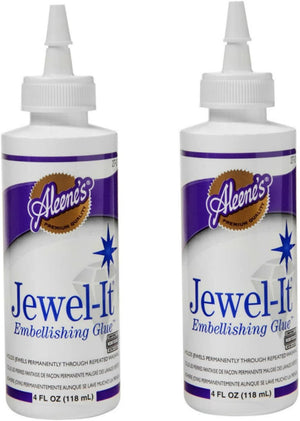 Aleenes Jewel-It Embellishing Glue 4 oz (2 Pack)