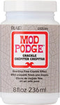Mod Podge One-Step Crackle Medium, 8 fl oz Premium Acrylic Sealer, Perfect for Easy to Apply DIY Arts and Crafts, CS25384, Clear