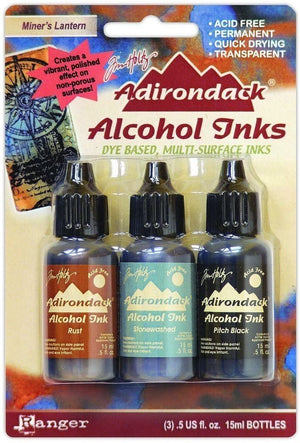 Ranger Tim Holtz ADIRONDACK ALCOHOL INKS- Favorite Set Collection 18 Pack.