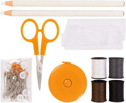 Fiskars Sewing Kit, Clear/Orange