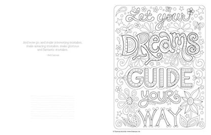 Good Vibes Coloring Book (Coloring is Fun) (Design Originals): 30 Beginner-Friendly & Relaxing Creative Art Activities; Positive Messages & Inspirational Quotes; Perforated Paper Resists Bleed Through