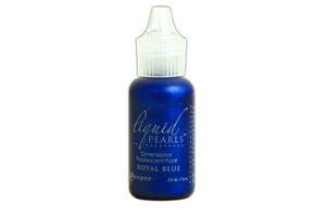 Ranger LPL-09719 Liquid Pearls Glue Paint, Platinum, 0.5 oz