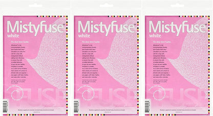 Attached Mistyfuse Sheer Fusible Interfacing, 20" x 90", White (EAWF01)