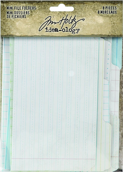 Tim Holtz Mini File Folders