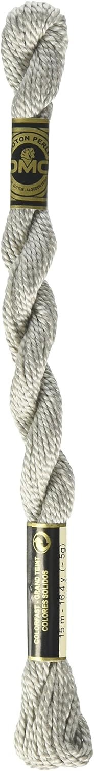 DMC 115 3-648 Pearl Cotton Thread, Light Beaver/Gray
