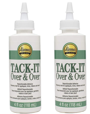 Aleene's Tack-It Over & Over Liquid Glue-4oz Fabric