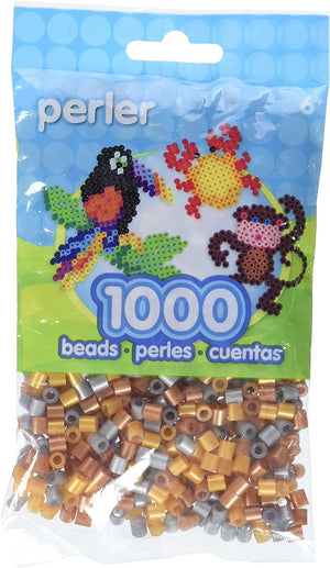 Perler 80-11101 Fuse Bead Bag for Arts and Crafts, Light Blue, 6000pcs