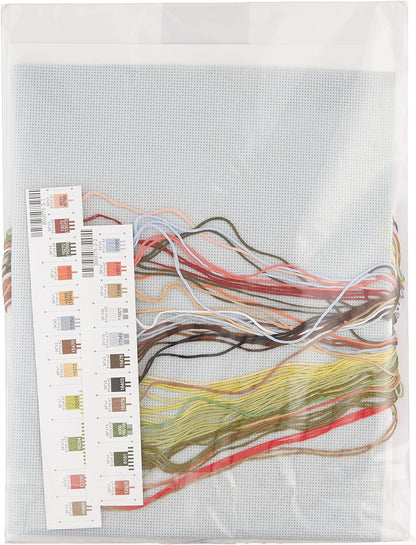 Dimensions 'Winter Cardinals' Counted Cross Stitch Kit, 16 Count Dove Grey Aida, 15" x 9"
