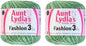 Aunt Lydia's Crochet Thread - Size 3 - (2-Pack) Sage