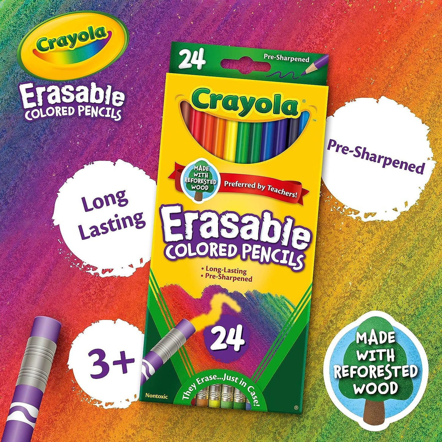 Crayola Erasable Colored Pencils