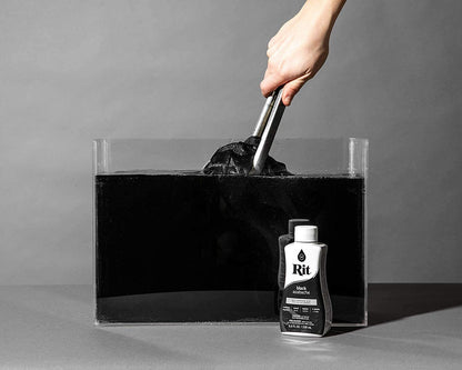 Rit All-Purpose Liquid Dye, 8 Ounce, Black (Fоur Paсk)