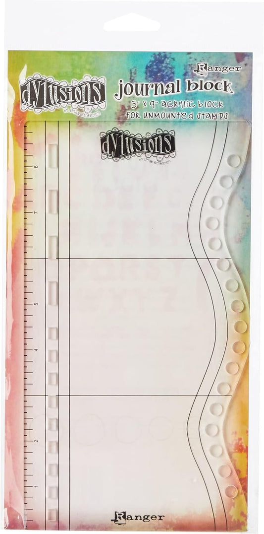 Ranger Dyan Reaveley's Dylusions Journaling Block 9"X5", None