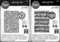 Tim Holtz Sizzix 3D Texture Fades Embossing Folders - Intertwine and Typewriter - 2 Item Bundle