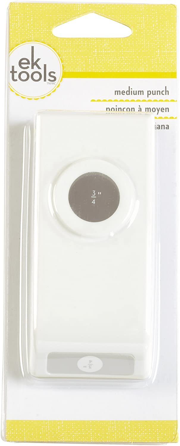 EK Tools Circle Punch, 0.75-Inch, New Package