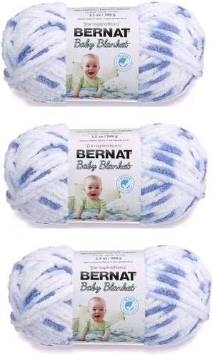 Bernat Bulk Buy Baby Blanket Yarn (3-Pack)