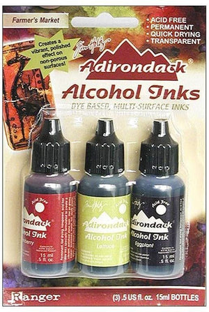 Ranger Tim Holtz ADIRONDACK ALCOHOL INKS- Favorite Set Collection 18 Pack.